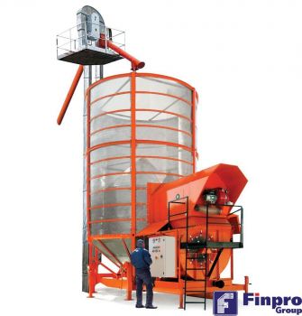 Зерносушарка Agrex PRT400FE з ківшовою норією